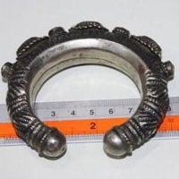 Baf 001 bracelet afghan afghanistan torque manchette argent 20x53x82mm 5 