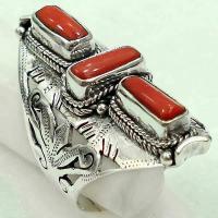 Baf 803a bague chevaliere t60afghane afghanistan 4x14mm corail 1