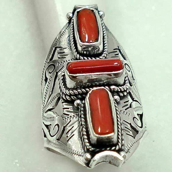 Baf 803a bague chevaliere t60afghane afghanistan 4x14mm corail 3