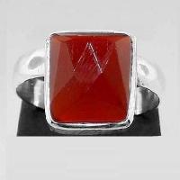 Bag 019b bague chevaliere medievale t53 rubis 7gr cachemire 15x15mm bijou argent 925 achat vente