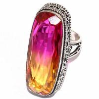 Bag 041c bague chevaliere t58 15x40mm 18gr tourmaline bolivie achat vente bijou argent 925