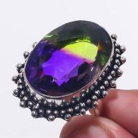 Bag 046c bague chevaliere t55 15x22mm ametrine bolivie achat vente bijou monture argent 925