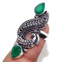 Bag 051a bague serpent t53 emeraude 6x8mm orientale achat vente bijoux argent 925