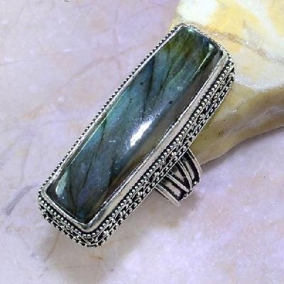 Bag 059a bague chevaliere t57 labradorite achat vente bijou argent 925