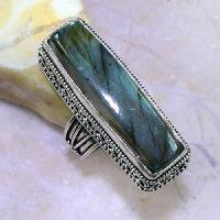 Bag 059b bague chevaliere t57 labradorite achat vente bijou argent 925