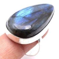 Bag 060 bague chevaliere 11gr t59 18x32mm labradorite bleue achat vente bijoux argent 925 1 