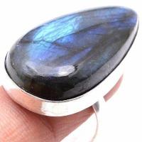 Bag 060 bague chevaliere 11gr t59 18x32mm labradorite bleue achat vente bijoux argent 925 3 