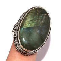 Bag 062 bague chevaliere 14gr t60 20x30mm labradorite bleue achat vente bijoux argent 925 1 