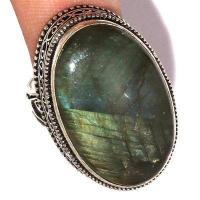 Bag 062 bague chevaliere 14gr t60 20x30mm labradorite bleue achat vente bijoux argent 925 3 