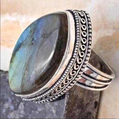 Bag 073 bague chevaliere t58 labradorite 18x30mm achat vente bijou argent 925 3 