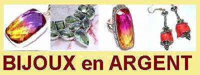 BIJOUX contemporains Pierre/Argent