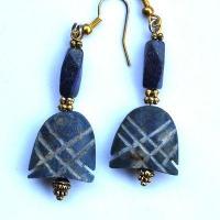 Bcl 053a boucles oreilles lapis lazuli 60mm 13gr 18x18mm