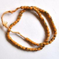 Bja 012 collier africain 65cm 35gr rang 72xperles afrique ethnique 7x8mm 4