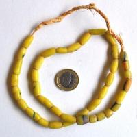 Bja 015 collier africain 65cm 37gr rang 38xperles afrique ethniques 7x12mm 3 