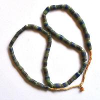 Bja 016 collier africain 65cm 43gr rang 50xperles afrique ethniques 6x10m 2