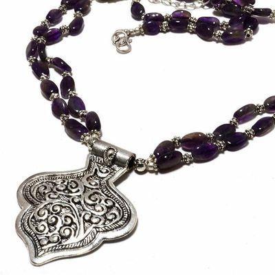 Bje 050 collier egyptien oeil de tigre pendentif 46gr argent 925 achat vente bijoux ethnique 2