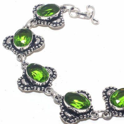 Bra 006c bracelet peridot 22gr 10x15mm achat vente bijou ethnique argent 925