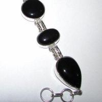 Bra 017d bracelet onyx noir 43gr 20x30mm achat vente bijou argent 925