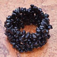 Bra 018c bracelet onyx noir 60gr monture elastique