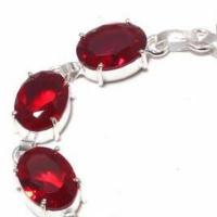 Bra 032d bracelet grenat 13gr 10x15mm achat vente bijou ethnique argent 925