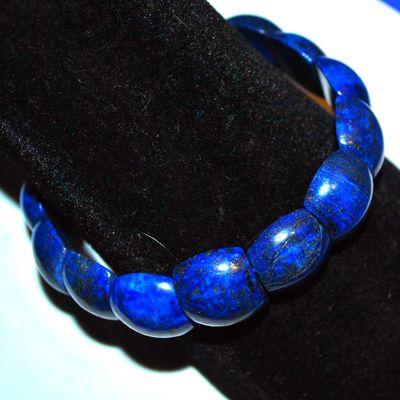 Bra 053a bracelet lapis lazuli afghanistan 14x18mm 50gr