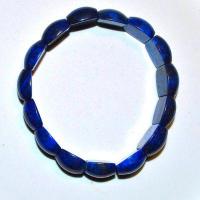 Bra 053e bracelet lapis lazuli afghanistan 14x18mm 50gr