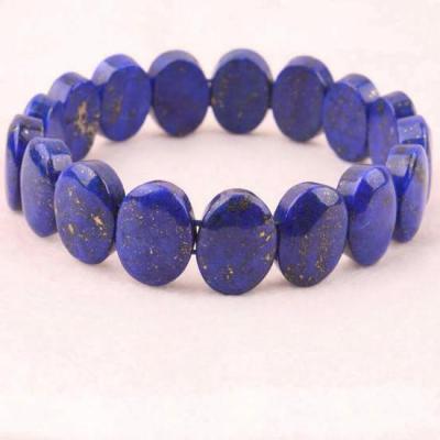 Bra 055a bracelet lapis lazuli afghanistan 12x16mm 42gr