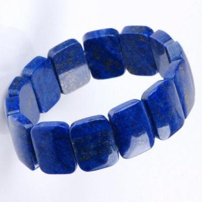 Bra 057 bracelet lapis lazuli afghanistan 15x20mm 66gr 1 
