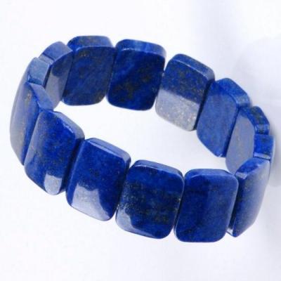 Bra 057 bracelet lapis lazuli afghanistan 15x20mm 66gr 1 