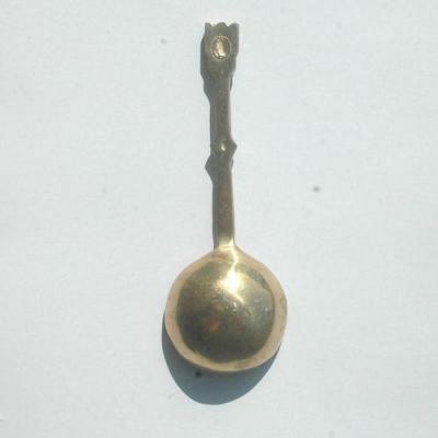 Brz 004 cuillere louche bronze antique grec gallo romain 100gr 150x50x25mm 1 