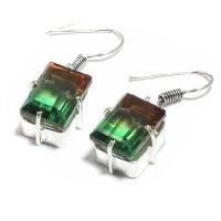 Col 078 collier boucles oreilles parure tourmaline 35gr vert rose achat vente bijou argent 925 2 