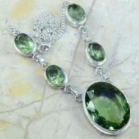 Col 079 collier parure sautoir amethyste 1900 verte bijou achat vente argent 925 1
