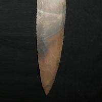 Csl 005d couteau silex gris 25cm lame 250x45mm manche 60mm