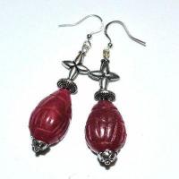 Kit 011d kit 011 boucles oreilles rubis 17gr 60mm 14x20mm