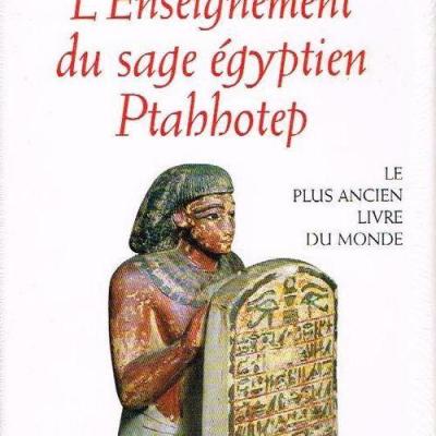 Lve 033 livre egypte l enseignement du sage egyptien ptabbotep