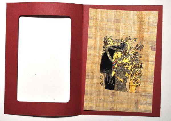 Papy 016c egyptiennes dans l ancienne egype peinture sur papyrus