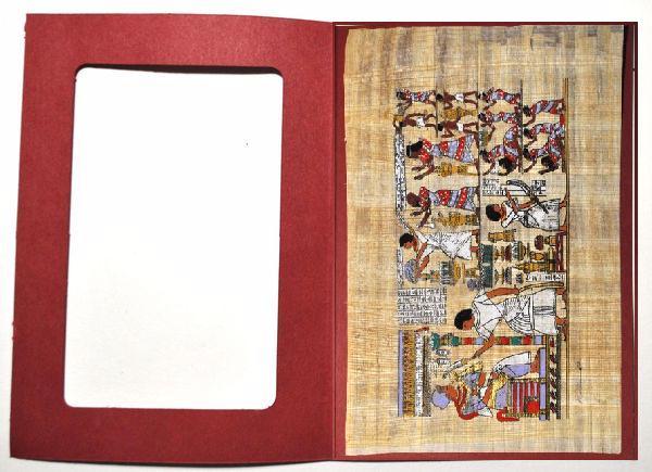 Papy 025c vie quotidienne dans l ancienne gypte peinture sur papyrus