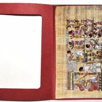 Papy 025c vie quotidienne dans l ancienne gypte peinture sur papyrus