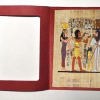 Papy 038c hathor et sobek mythologie egyptienne ancienne egype peinture sur papyrus jpg