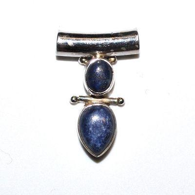 Pen 046a pendentif pendant lapis lazuli 20x30mm argent 925