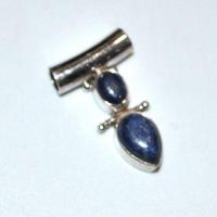 Pen 046b pendentif pendant lapis lazuli 20x30mm argent 925