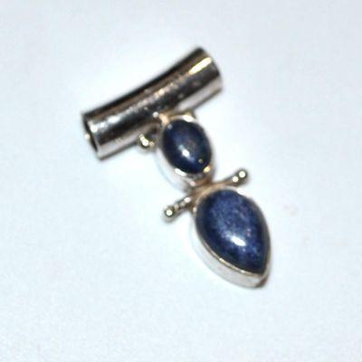 Pen 046a pendentif pendant lapis lazuli 20x30mm argent 925
