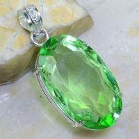 Pen 083 pendentif pendants peridot 28x44mm 30gr vente bijou argent 925 4 