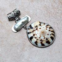 Pen 084 pendentif pendant perle nacre coquillage naturel vente bijou argent 925 3 