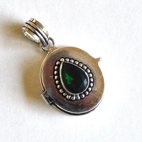 Pen 092 pendentif a poison quartz cert 50mm 25x45mm 50gr bijou argent 925 4