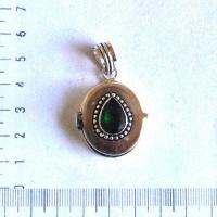 Pen 092 pendentif a poison quartz cert 50mm 25x45mm 50gr bijou argent 925 7