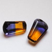 Pmt 116 ametrine taillee facettee trapeze 3 7gr 21x15x7 5 2 1