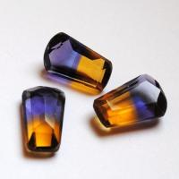 Pmt 116 ametrine taillee facettee trapeze 3 7gr 21x15x7 5 4 1