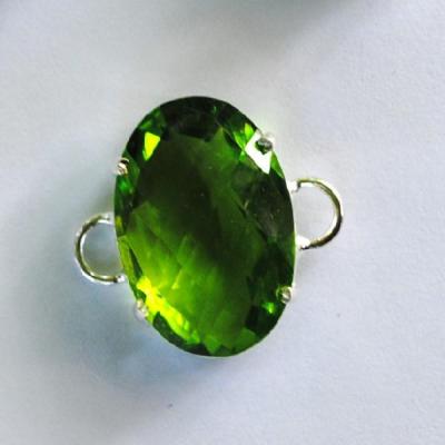 Ppe 001a peridot pierre precieuse taillee facettee achat vente joaillerie