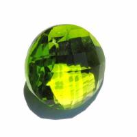 Ppe 002a peridot pierre precieuse taillee facettee achat vente joaillerie